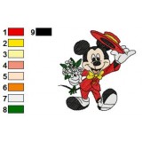 Mickey Mouse Embroidery 10